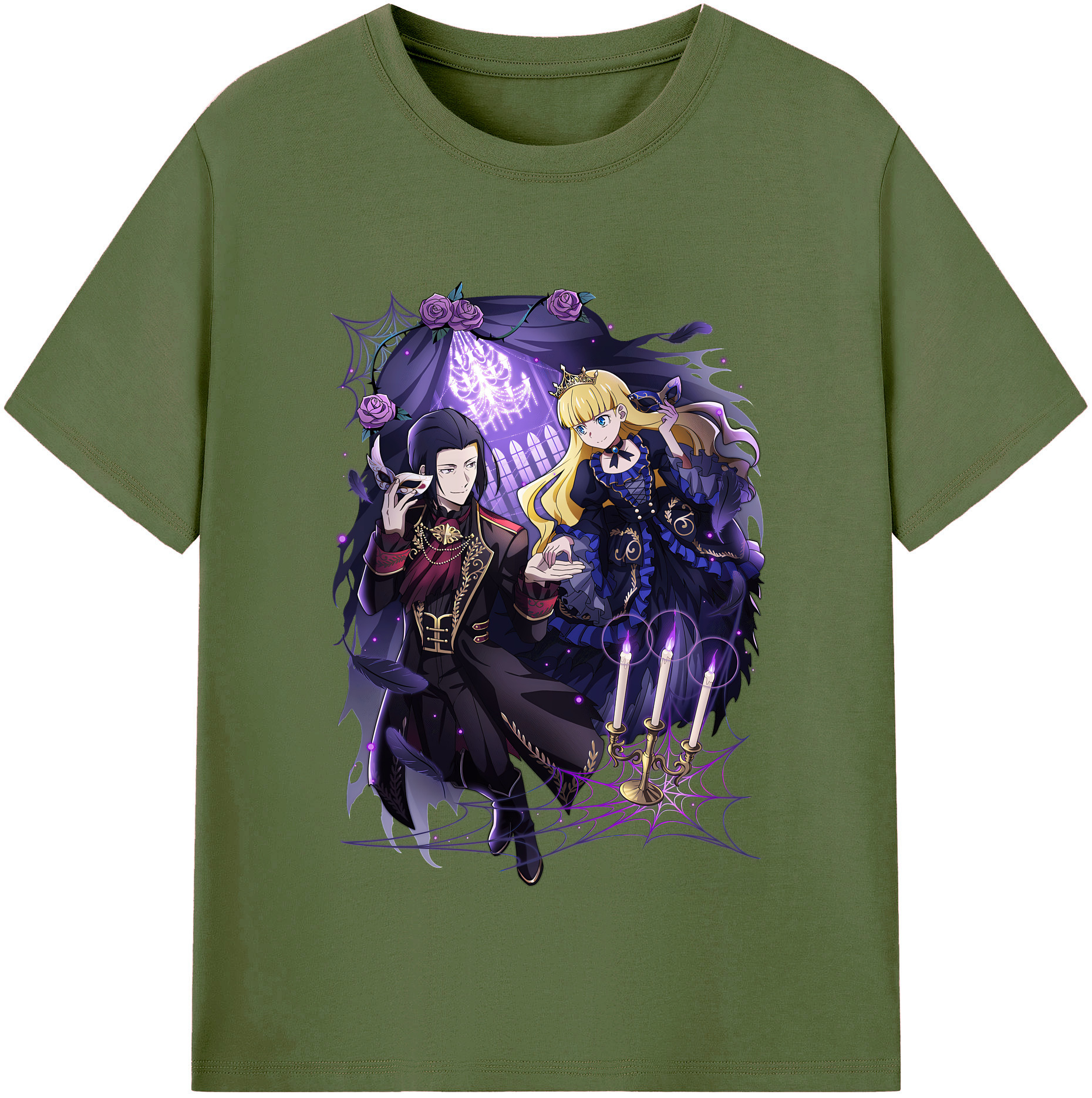 （画像用） 文豪ストレイドッグス Bungo Stray Dogs 綿100％半袖Tシャツ（フロントプリント）